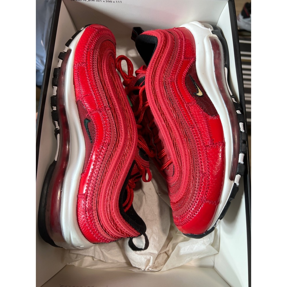 Nike CR7 x Air Max‎ 97 Shoes Sneakers Patchwork AQ0655-600 Men's size 7